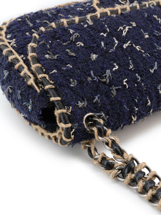 Quilted Tweed St. Tropez Flap Bag