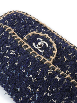 Quilted Tweed St. Tropez Flap Bag