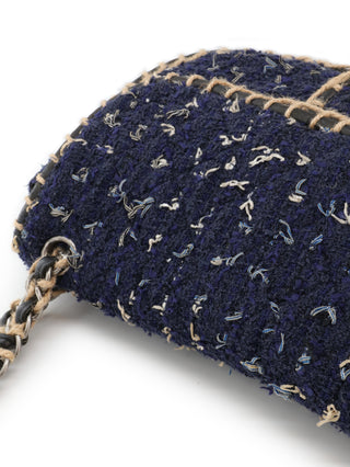 Quilted Tweed St. Tropez Flap Bag