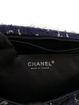 Quilted Tweed St. Tropez Flap Bag