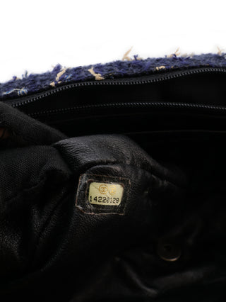 Quilted Tweed St. Tropez Flap Bag