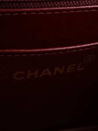Vertical Quilted Flap Bag