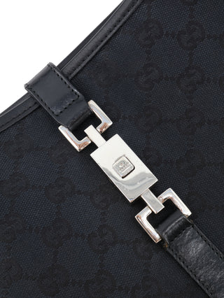 GG Jackie Canvas Medium Shoulder Bag