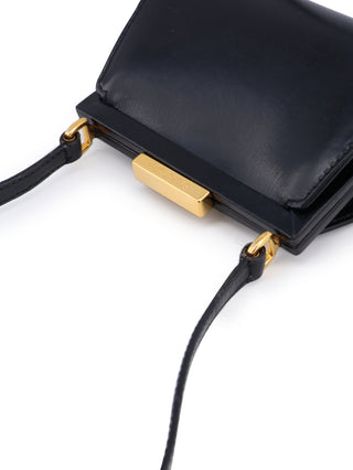 Bow Kiss Lock Crossbody Bag