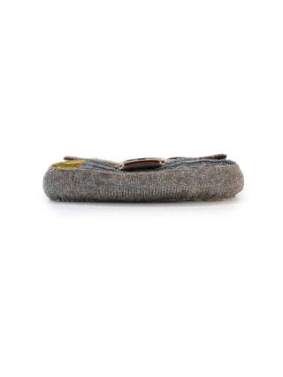 Multicolor Sequins Baguette Shoulder Bag