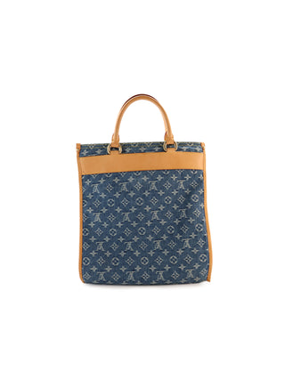 Monogram Denim Sac Plat