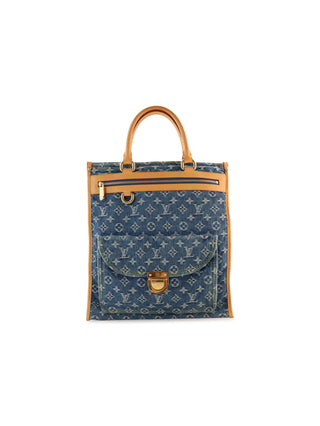 Monogram Denim Sac Plat