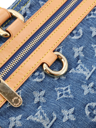 Monogram Denim Sac Plat