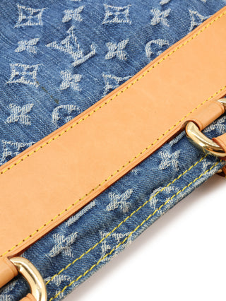 Monogram Denim Sac Plat