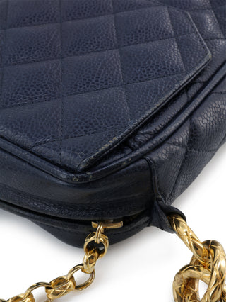 CC Qulited Shoulder Bag