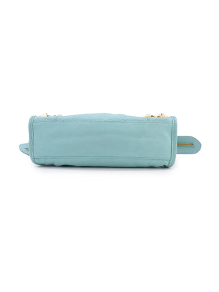 Mini Metallic Edge Classic City Handbag