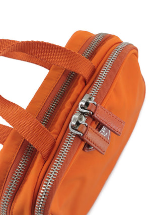 Tessuto x Saffiano Mini Handbag