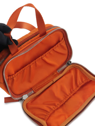 Tessuto x Saffiano Mini Handbag