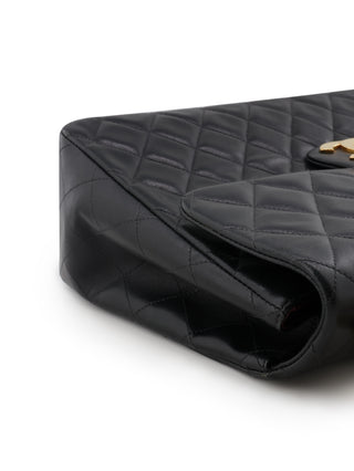 Matelasse Maxi Flap Shoulder Bag