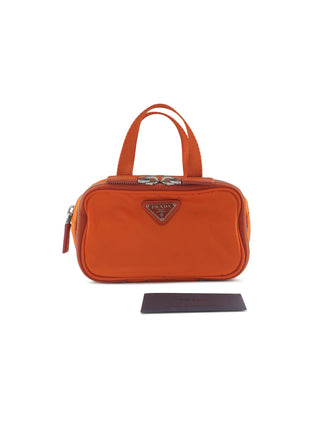 Tessuto x Saffiano Mini Handbag