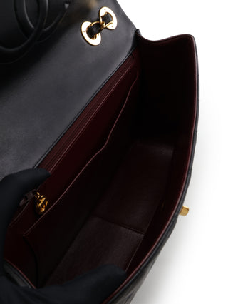 Matelasse Maxi Flap Shoulder Bag