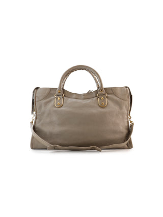 Classic City Metallic Edge Shoulder Bag
