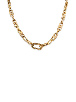 Embossed Triomphe Chain Necklace