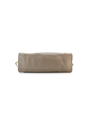 Classic City Metallic Edge Shoulder Bag