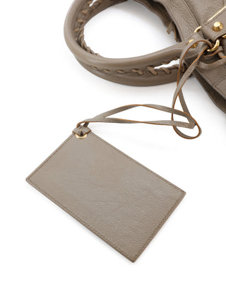 Classic City Metallic Edge Shoulder Bag