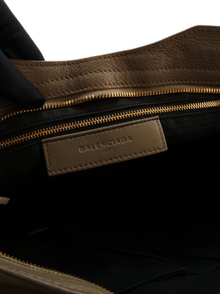 Classic City Metallic Edge Shoulder Bag