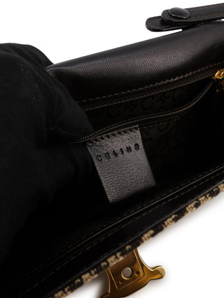 Herringbone Tweed Triomphe Shoulder Bag