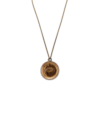 CC Medallion Necklace