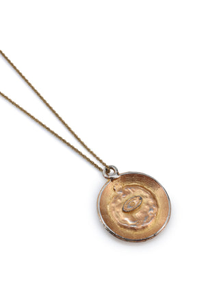 CC Medallion Necklace