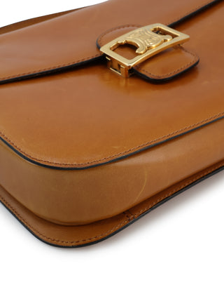 Triomphe Buckle Shoulder Bag