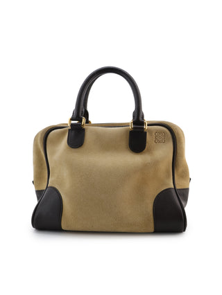 Amazona Suede Handbag 28