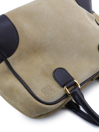 Amazona Suede Handbag 28