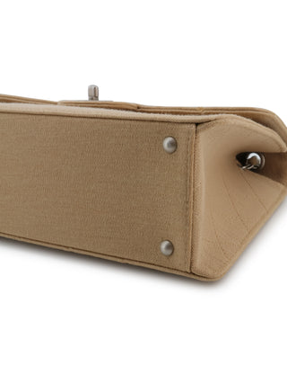 Quilted Fabric Classic Single Flap Shoulder Bag