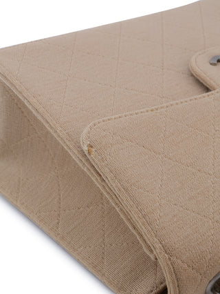 Quilted Fabric Classic Single Flap Shoulder Bag