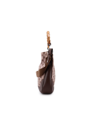 GG Canvas Bamboo 2-Way Bag
