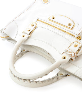 Classic City Metallic Edge Shoulder Bag