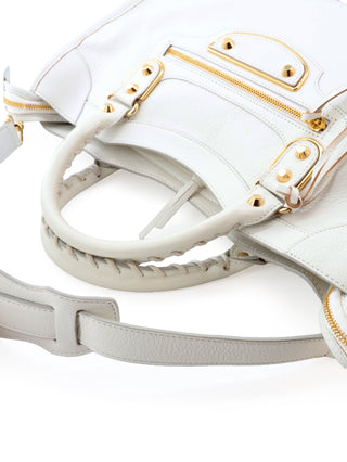 Classic City Metallic Edge Shoulder Bag