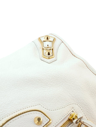 Classic City Metallic Edge Shoulder Bag