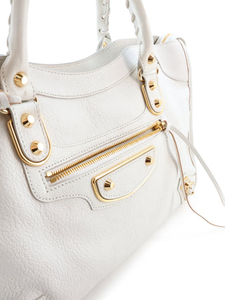 Classic City Metallic Edge Shoulder Bag