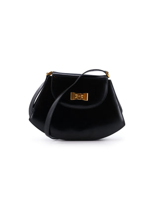 Ribbon Flap Shoulder Bag