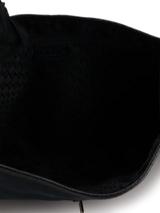 Jackie Canvas Bamboo Shoulder Bag