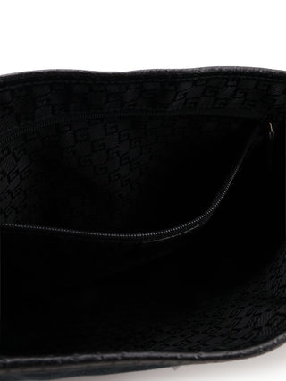 Jackie Canvas Bamboo Shoulder Bag