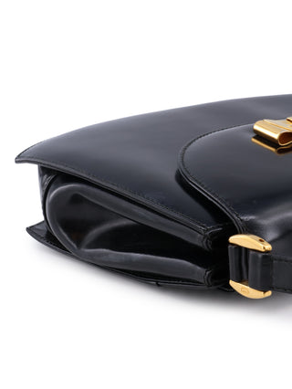 Ribbon Flap Shoulder Bag