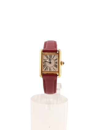 Must de Cartier Tank Vermeil Watch