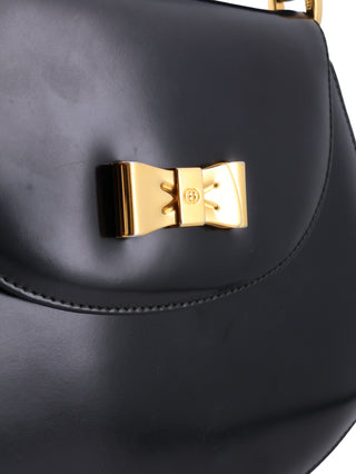 Ribbon Flap Shoulder Bag