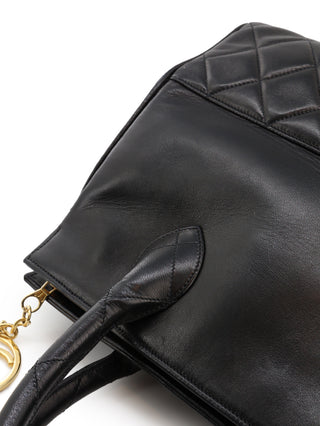 Quilted Bowler Handbag