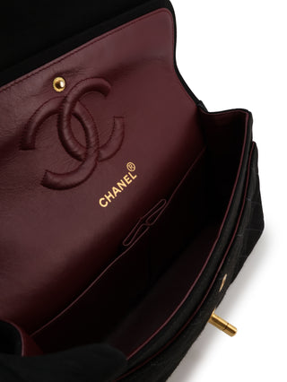 Jersey Double Flap Shoulder Bag
