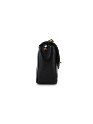 Chevron Mini Flap Shoulder Bag