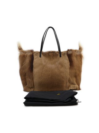 Gazelle Fur Tote Bag