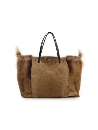 Gazelle Fur Tote Bag