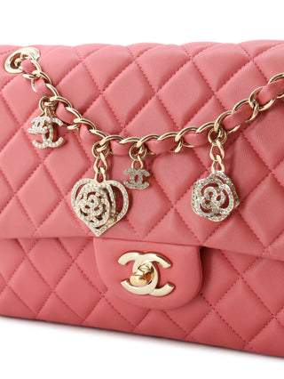 Valentine's Charms Medium Single Flap Bag